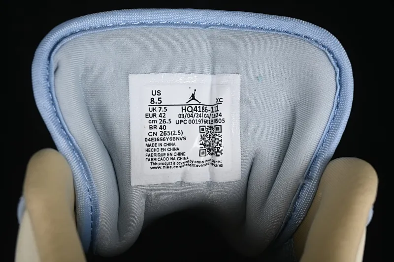 All categories Air Jordan Jordan series basketball shoes Air Jordan 1 Low G version pure original Air Jordan 1 Low OG AJ1 Joe 1 meter white brown low-top cultural basketball shoes HQ4186-111